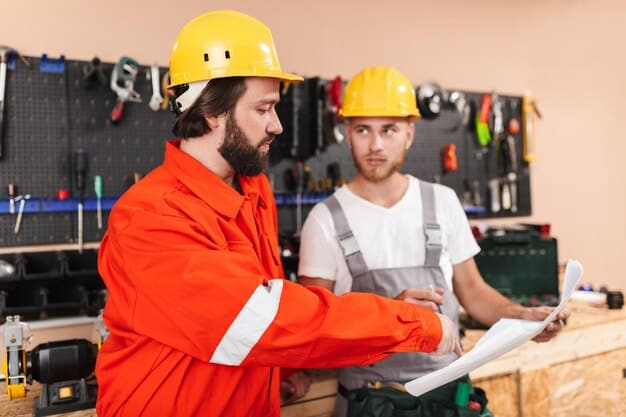 Welder and electrician work in skilled trade settings — Second Act Trades